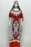 Muslim women's cotton robe, a long robe in the Middle Eastern style Item Picture
